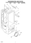 Diagram for 02 - Refrigerator Liner Parts