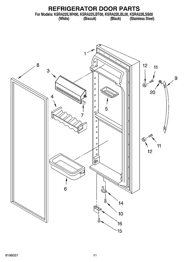 Diagram for KSRA22ILWH00