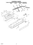 Diagram for 12 - Control Parts, Parts Not Illustrated