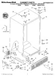 Diagram for 01 - Cabinet Parts