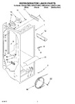 Diagram for 02 - Refrigerator Liner Parts