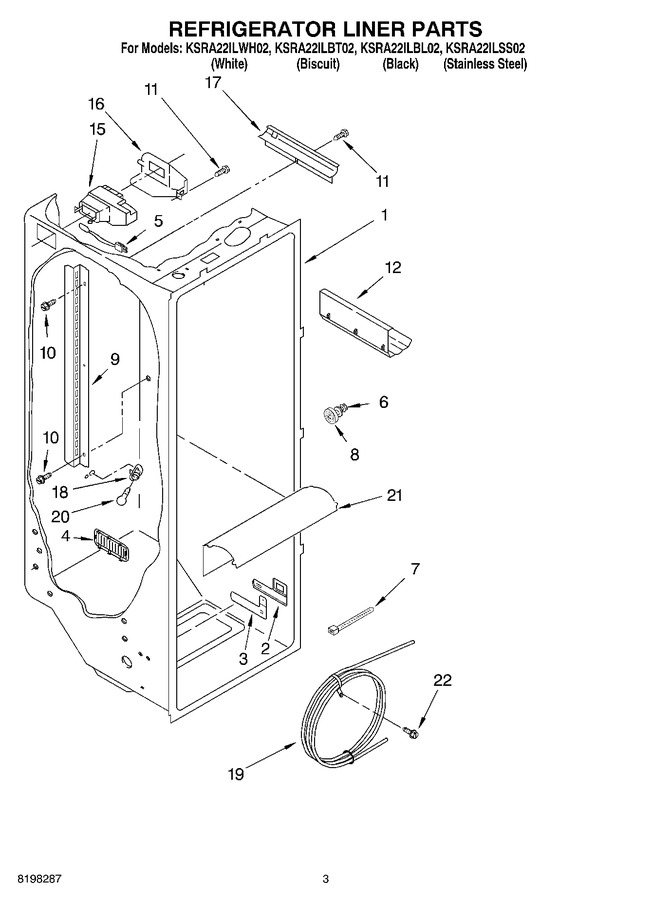 Diagram for KSRA22ILWH02