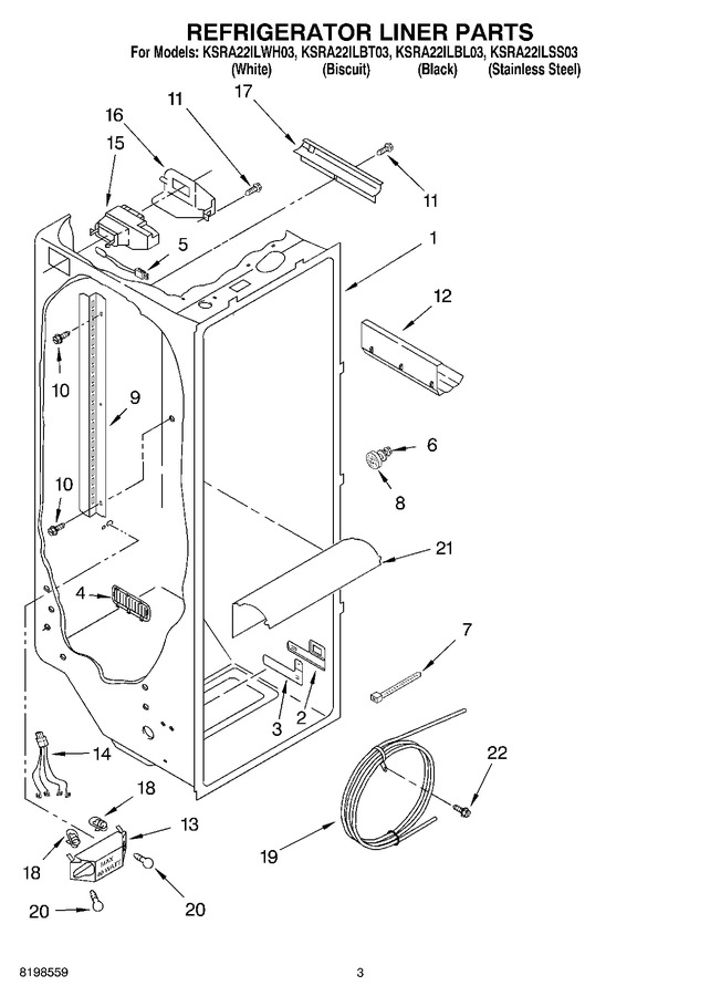 Diagram for KSRA22ILSS03