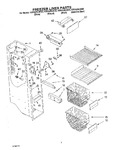 Diagram for 04 - Freezer Liner Parts