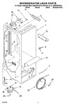 Diagram for 02 - Refrigerator Liner Parts