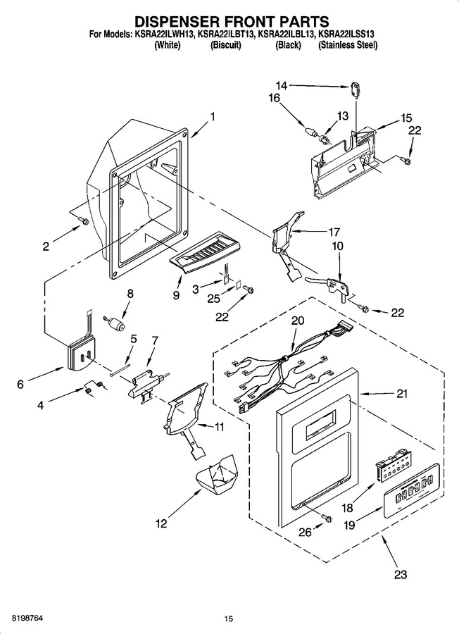 Diagram for KSRA22ILWH13