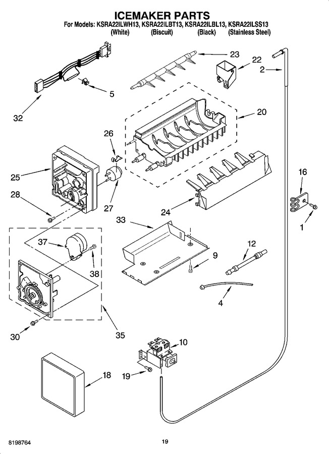 Diagram for KSRA22ILSS13