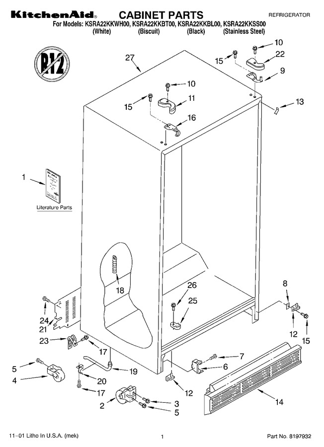 Diagram for KSRA22KKSS00