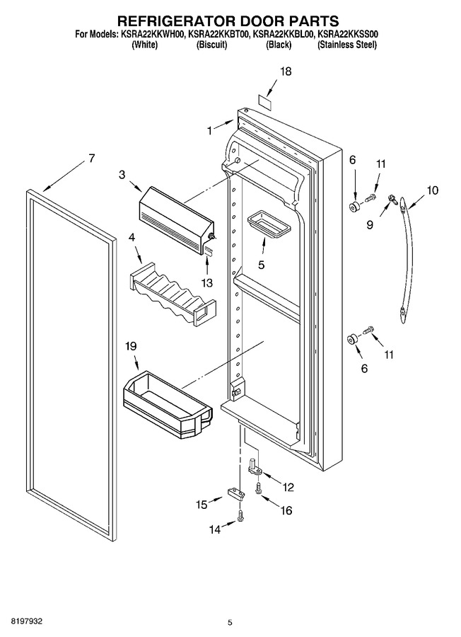 Diagram for KSRA22KKWH00