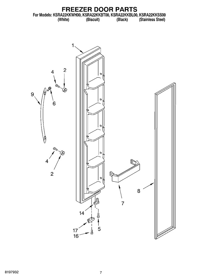 Diagram for KSRA22KKBT00