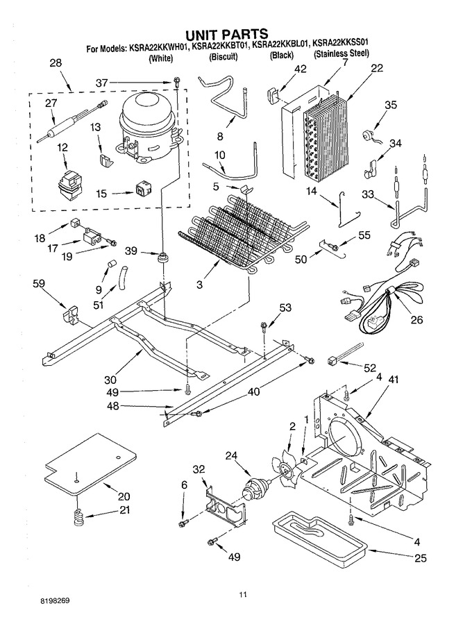 Diagram for KSRA22KKSS01