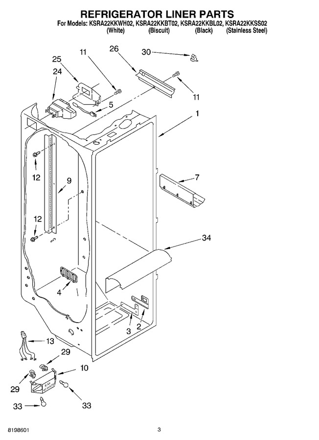 Diagram for KSRA22KKSS02