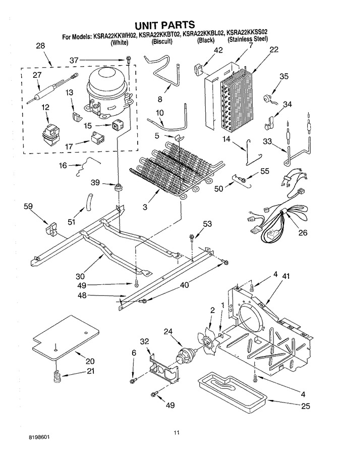 Diagram for KSRA22KKWH02