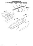 Diagram for 09 - Control Parts, Parts Not Illustrated