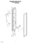 Diagram for 05 - Freezer Door Parts