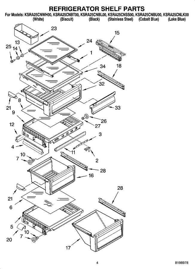 Diagram for KSRA25CNBL00