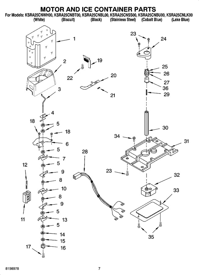 Diagram for KSRA25CNBU00