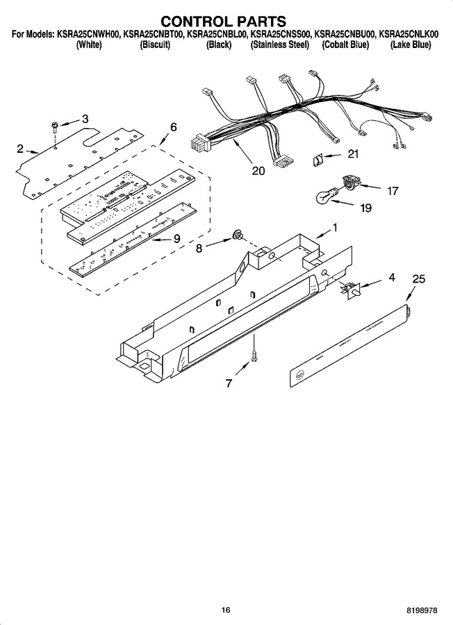 Diagram for KSRA25CNBL00