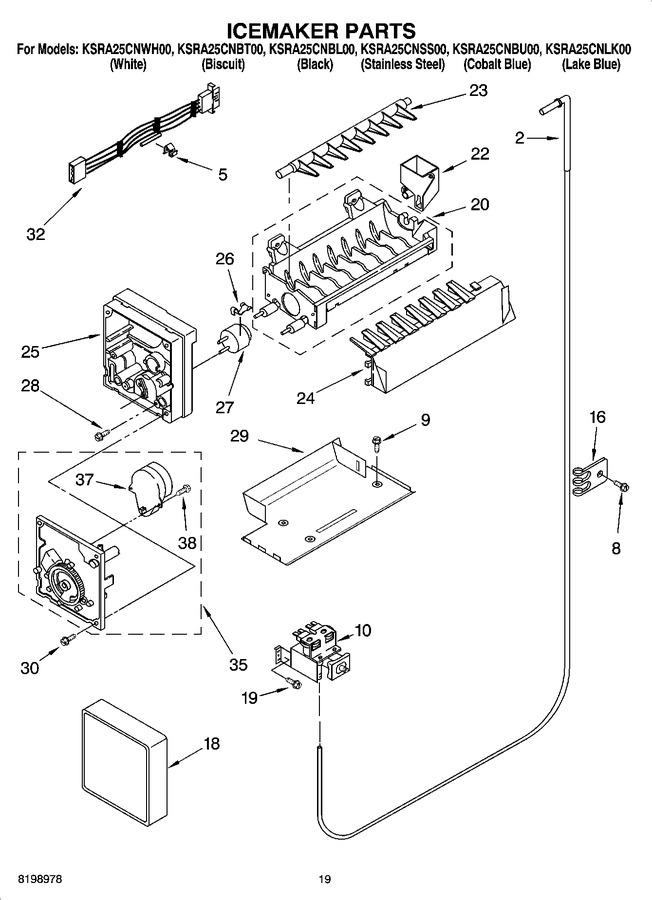 Diagram for KSRA25CNLK00