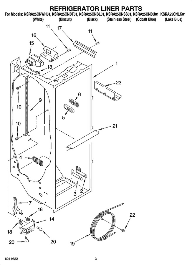 Diagram for KSRA25CNBU01