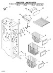 Diagram for 04 - Freezer Liner