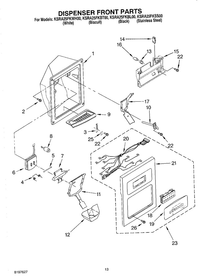 Diagram for KSRA25FKBT00