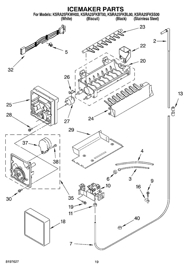 Diagram for KSRA25FKBL00