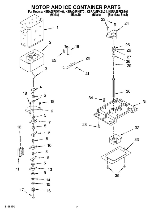 Diagram for KSRA25FKBL01