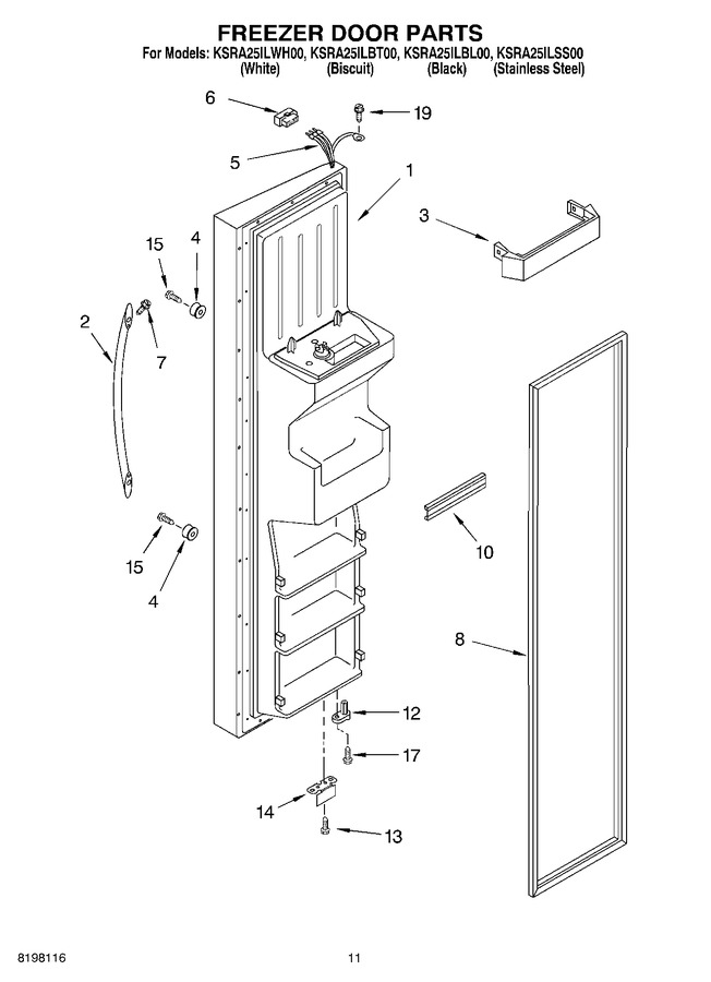 Diagram for KSRA25ILBT00