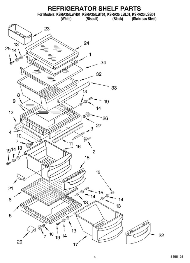 Diagram for KSRA25ILWH01