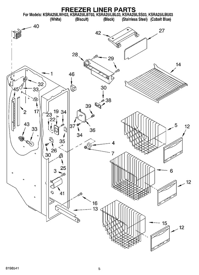 Diagram for KSRA25ILSS03