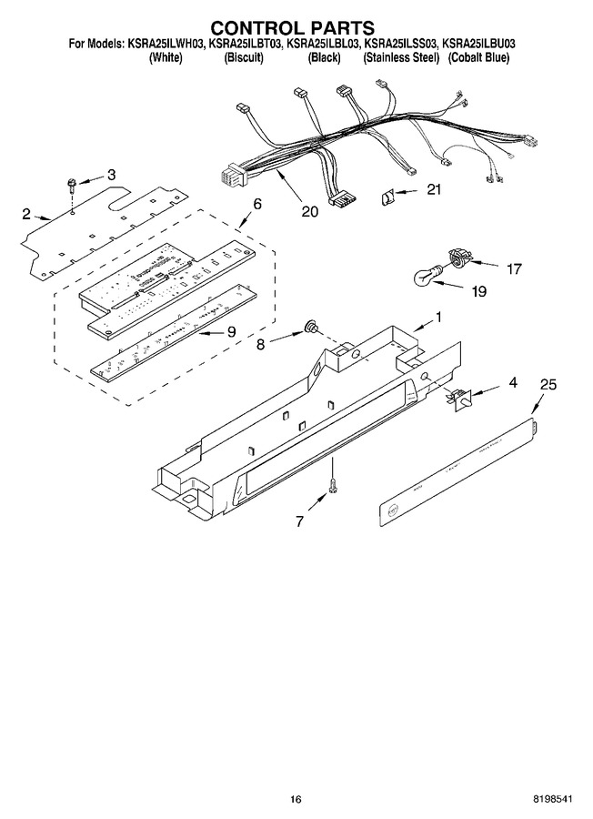 Diagram for KSRA25ILBU03