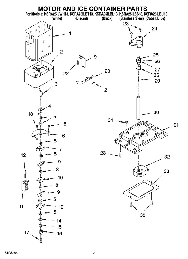 Diagram for KSRA25ILBT13