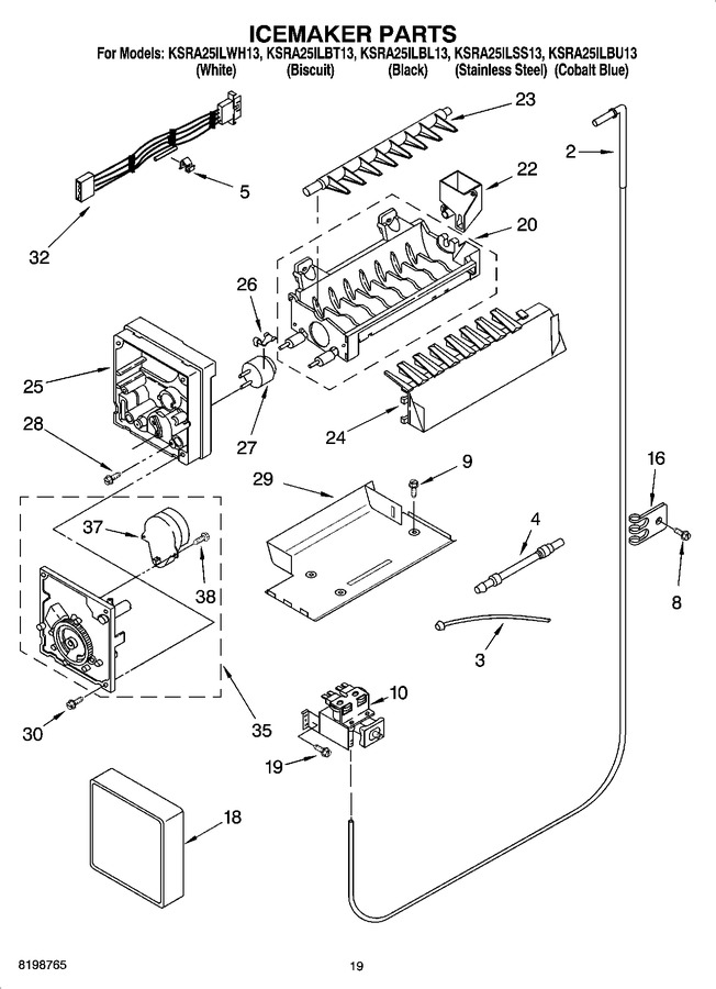 Diagram for KSRA25ILBU13