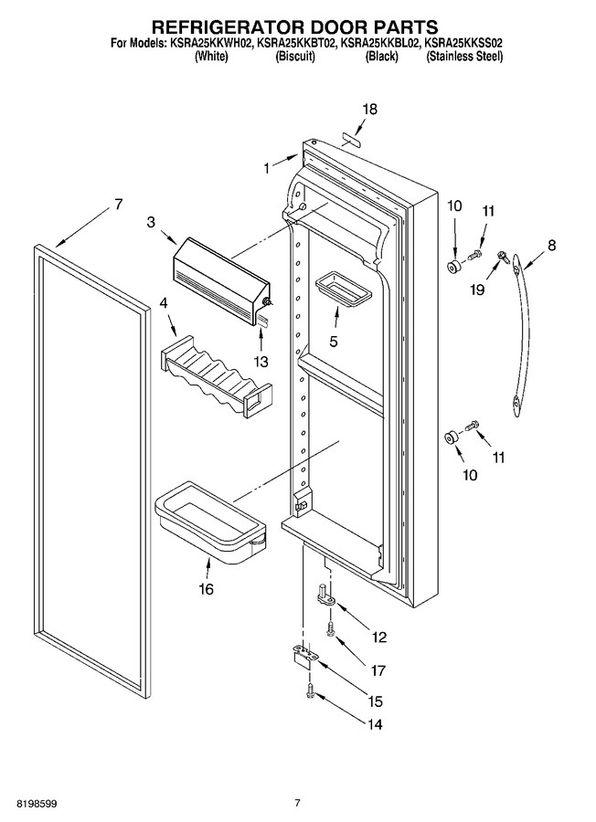 Diagram for KSRA25KKWH02