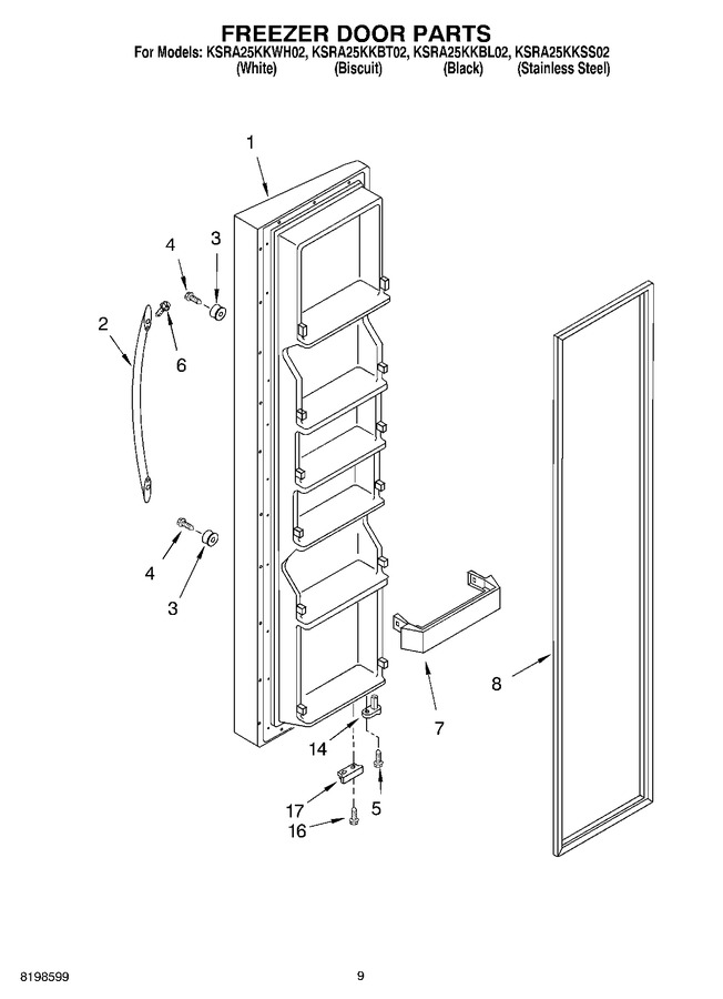 Diagram for KSRA25KKSS02