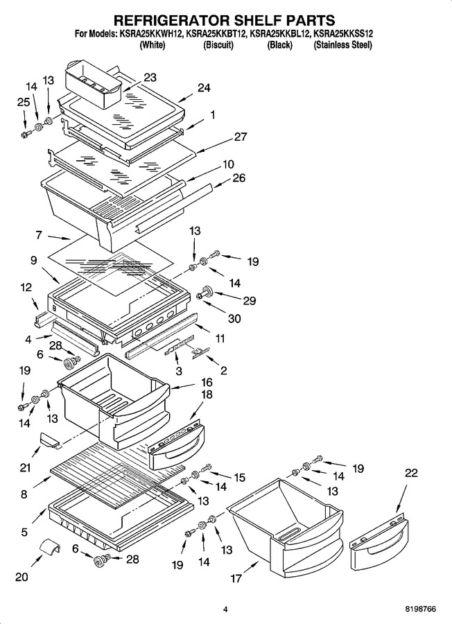 Diagram for KSRA25KKWH12