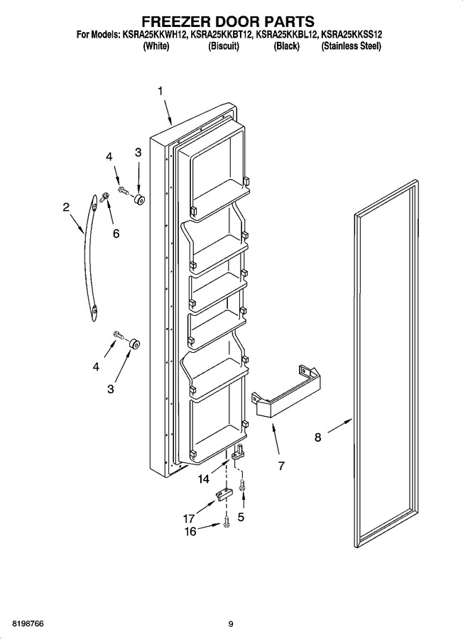 Diagram for KSRA25KKSS12