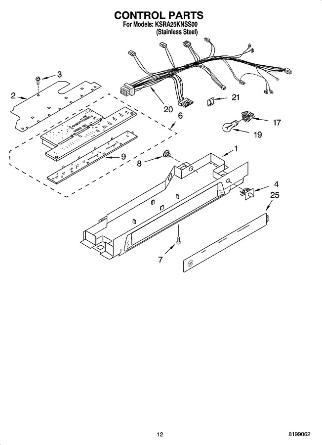 Diagram for KSRA25KNSS00