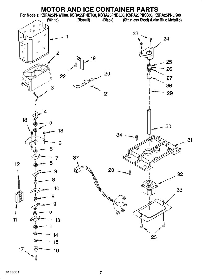 Diagram for KSRA25PNLK00