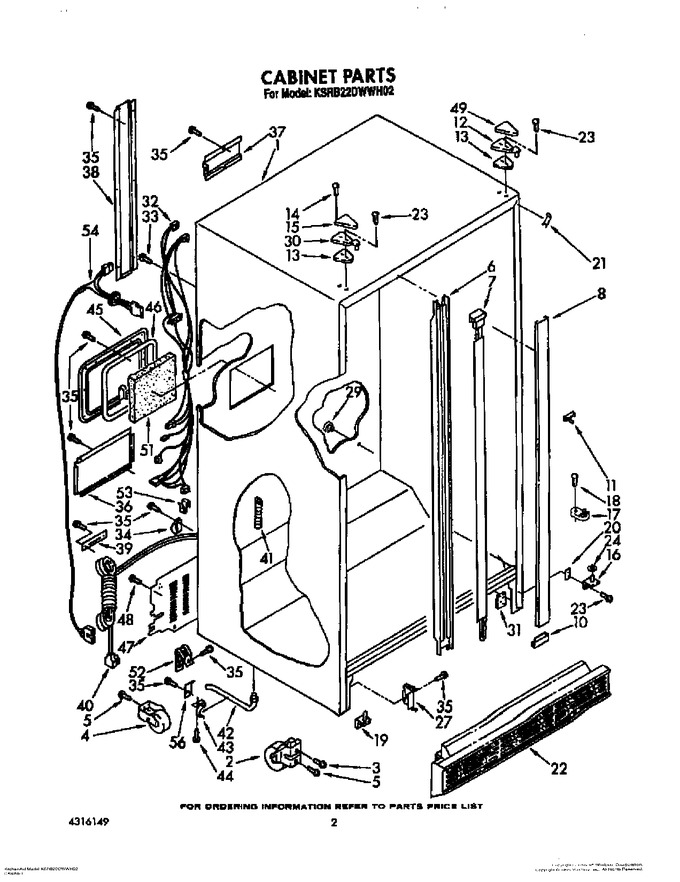 Diagram for KSRB22DWAL02