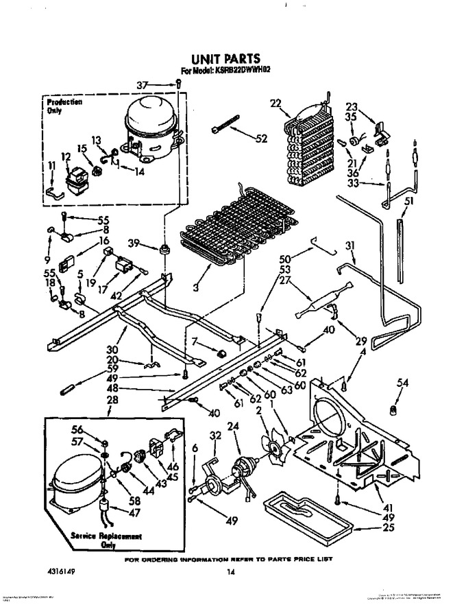 Diagram for KSRB22DWAL02