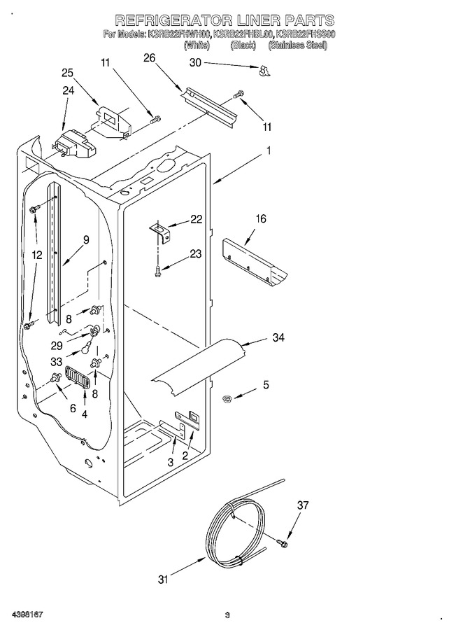 Diagram for KSRB22FHSS00