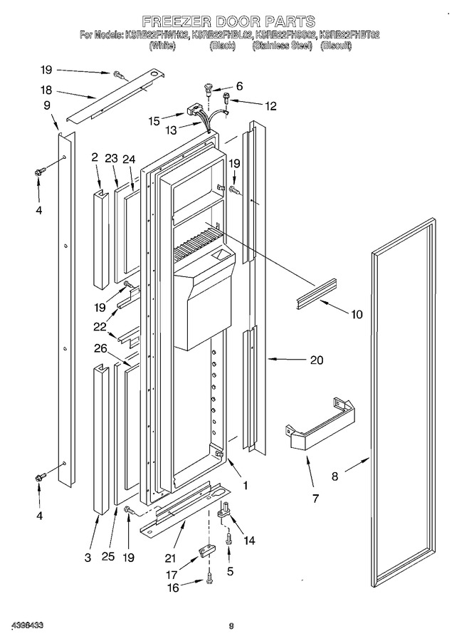 Diagram for KSRB22FHWH02