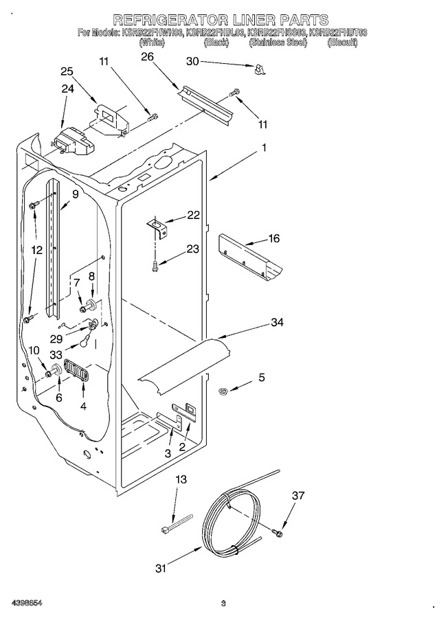 Diagram for KSRB22FHWH03