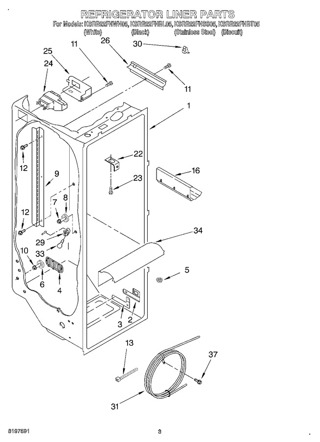 Diagram for KSRB22FHBL05