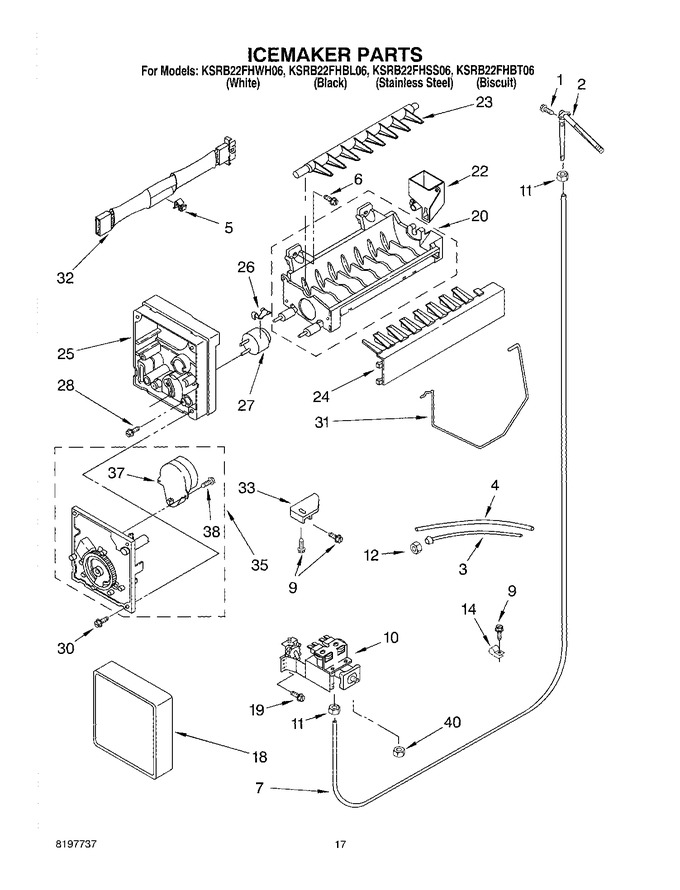 Diagram for KSRB22FHWH06