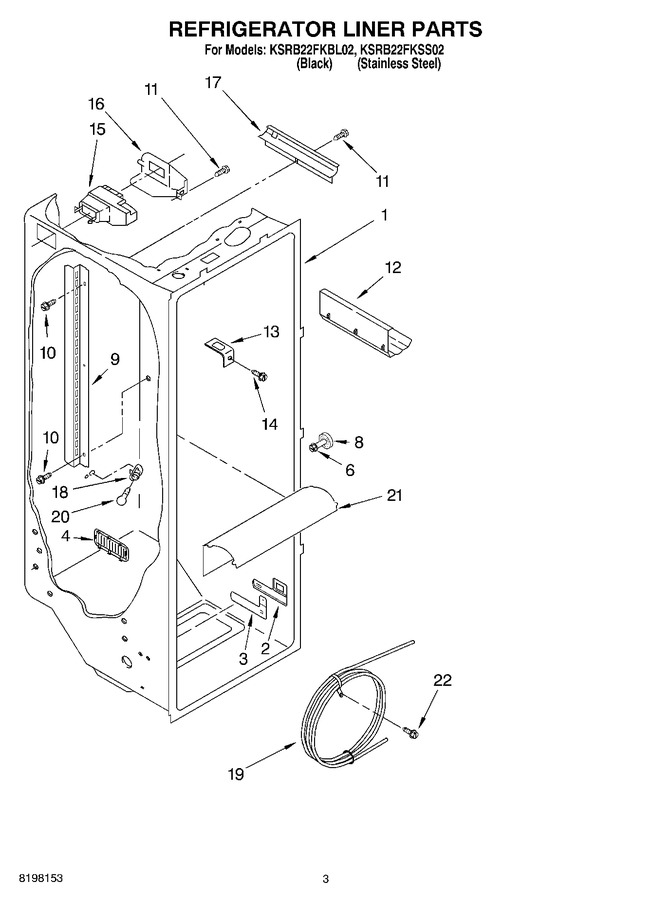 Diagram for KSRB22FKBL02