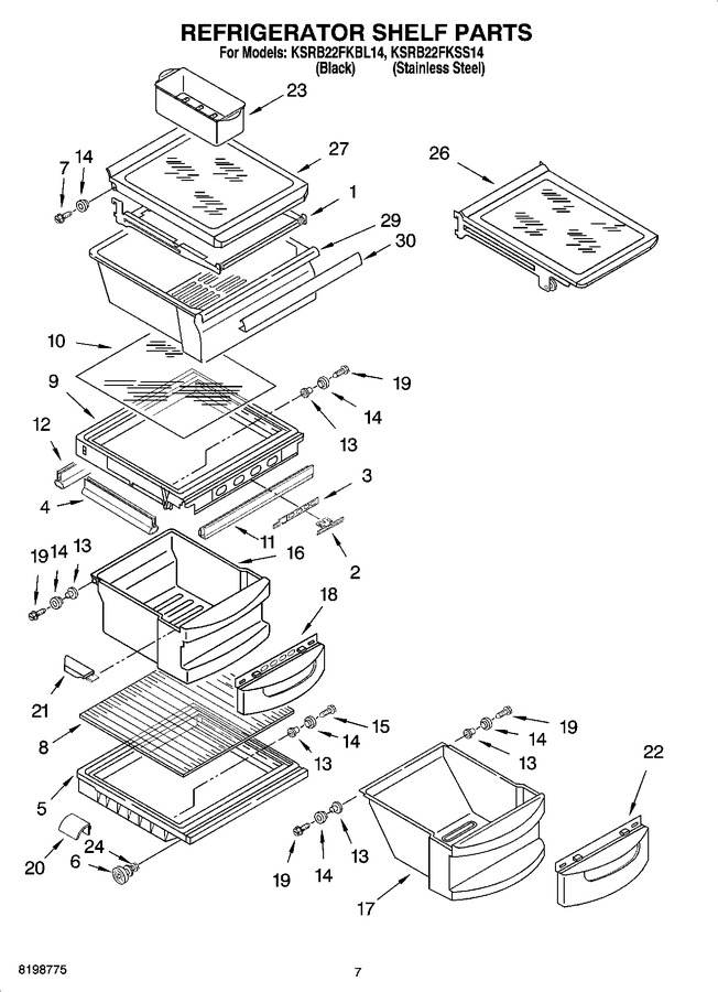 Diagram for KSRB22FKSS14