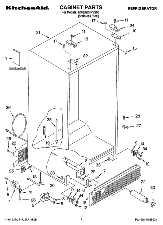 Diagram for KSRB22FNSS00